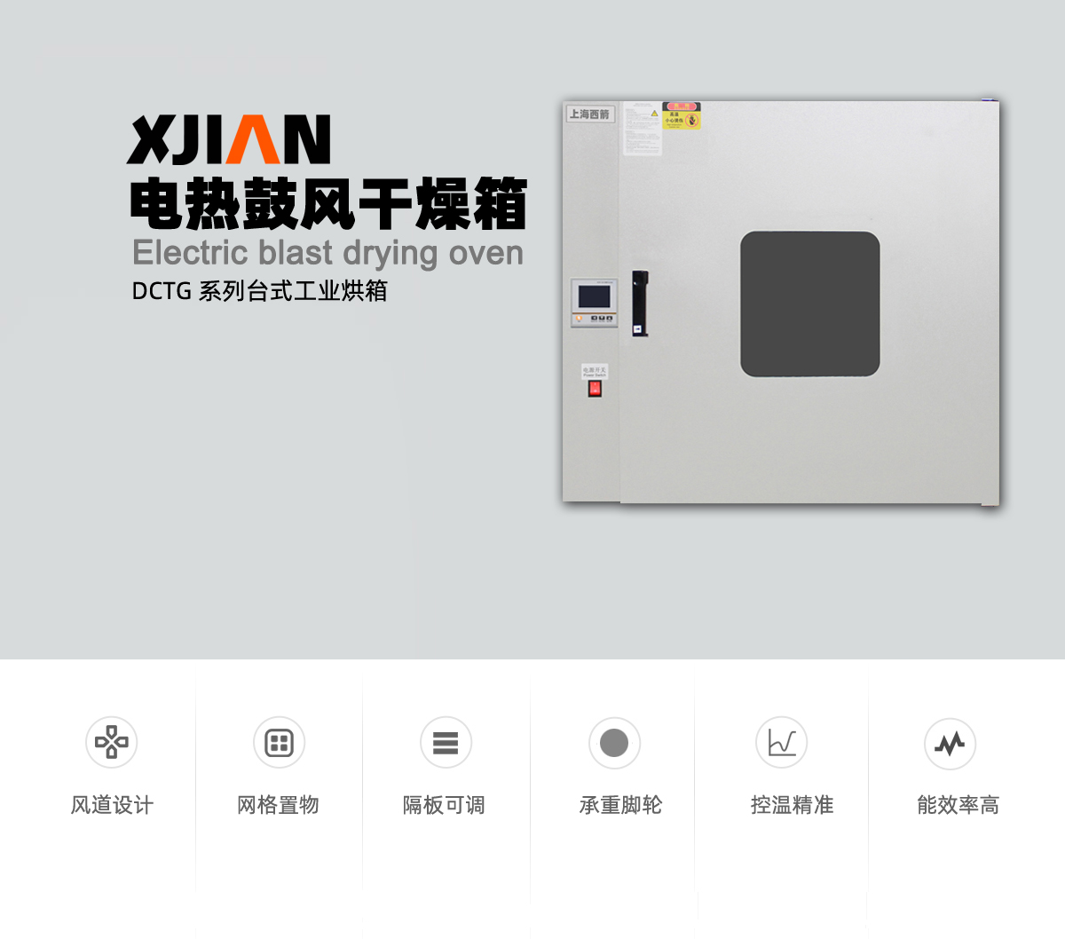 電熱恒溫鼓風干燥箱 DCTG 系列 臺式